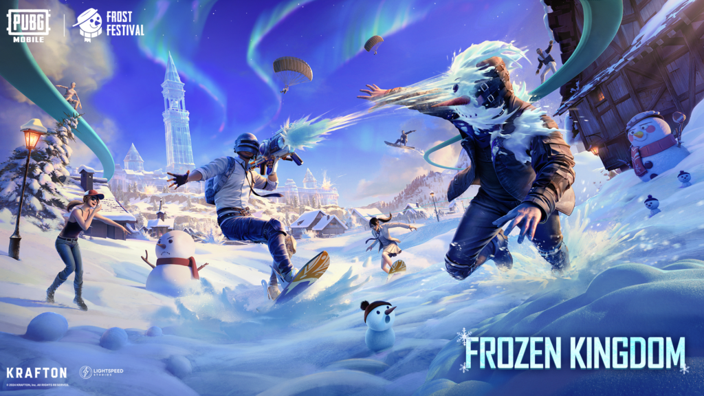 PUBGテーマモード「Frozen Kingdom」登場！